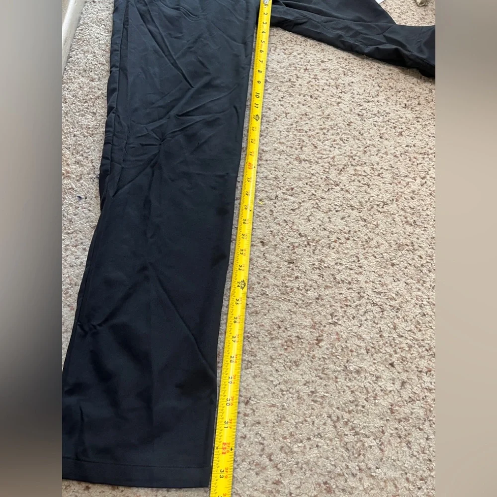 Lululemon Commission ABC 5 Pocket Warpstreme Black Pants Waist 34‎ Length 43